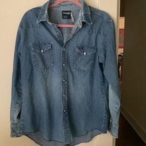 Vintage Wrangler Button Down